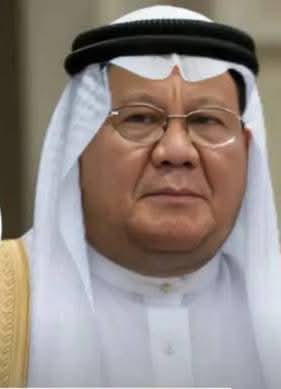 Sticker meme syekh prabowo dengan hashtag #prabowo - Download PNG gratis di Doksli