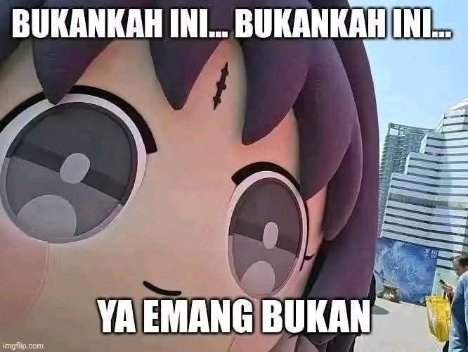 Sticker meme bukankah ini.. bukankah ini... ya emang bukan dengan hashtag #karbit - Download PNG gratis di Doksli