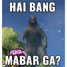 Sticker meme HAI BANG MABAR GA? - Download PNG di doksli.site