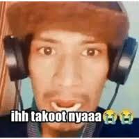Sticker meme ihh takutnyee - Download PNG di doksli.site