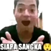 Sticker meme SIAPA SANGKA dengan hashtag #wow - Download PNG gratis di doksli.site