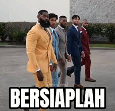 Sticker meme BERSIAPLAH - Download PNG di doksli.site