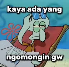 Sticker meme kaya ada yang ngomongin gw - Download PNG di doksli.site