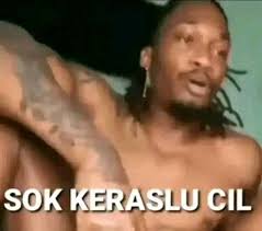 Sticker meme SOK KERAS LU CIL - Download PNG di doksli.site