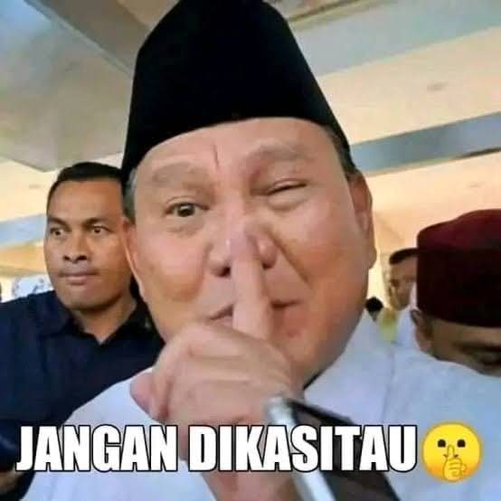 JANGAN DIKASITAU